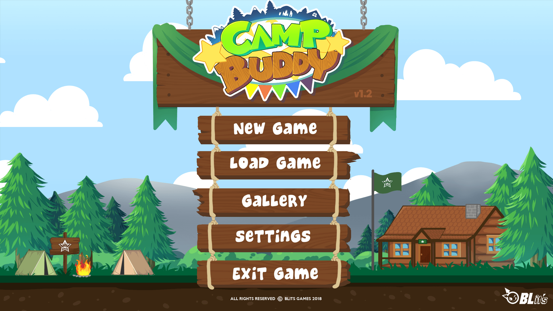 Camp buddy game