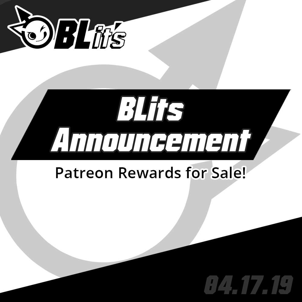 Announcement – Patreon Rewards for Sale!