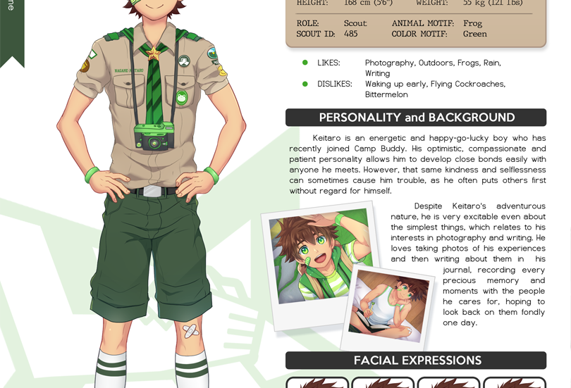 Camp Buddy Artbook – Preview & Digital Release Schedule! | BLits Games