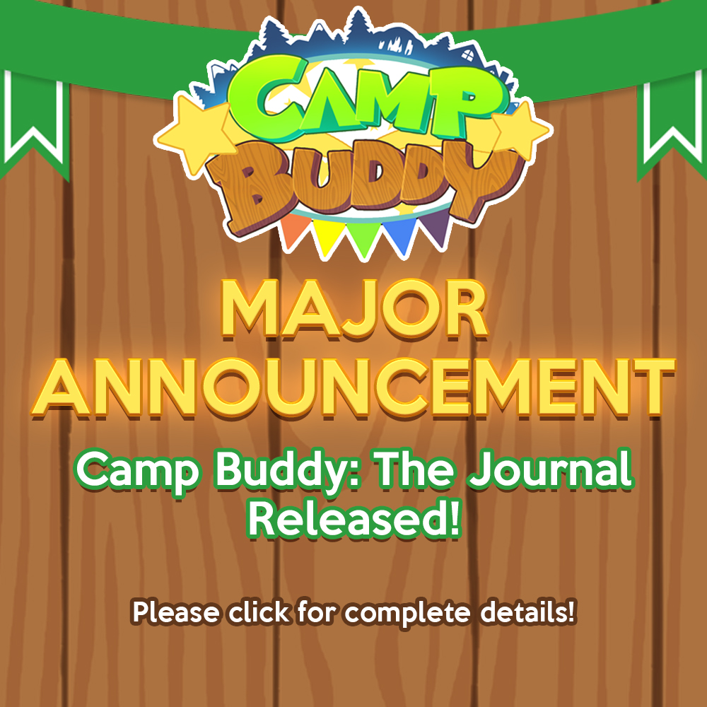 Camp Buddy: The Journal Released!