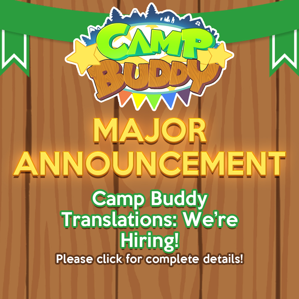 Camp Buddy Translations: We’re Hiring!