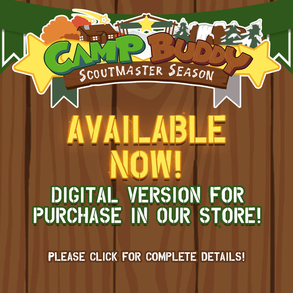 Camp Buddy: Scoutmaster Season Available Now!